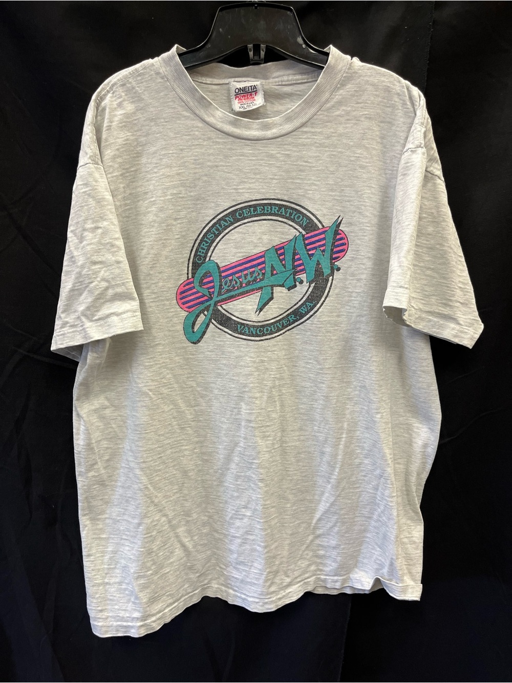 Vintage 1991 Jesus Northwest Music Festival Oneita T-Shirt XXL